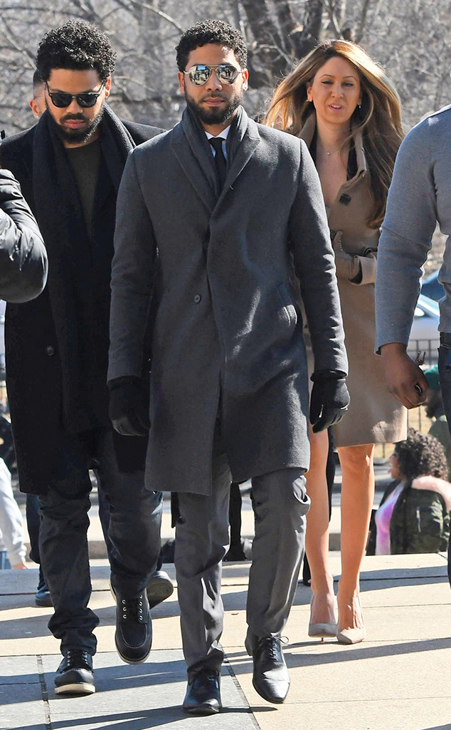 Jussie Smollett Attends Hearing Ahead Of Disorderly Conduct Court